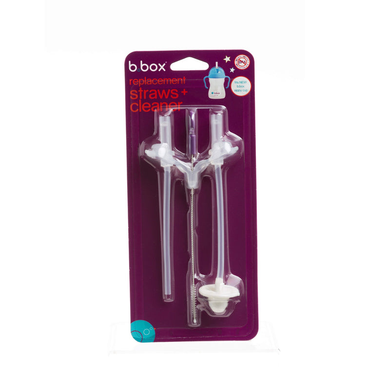 B.BOX SIPPY CUP REPLACEMENT STRAWS & CLEANER (moq 24)