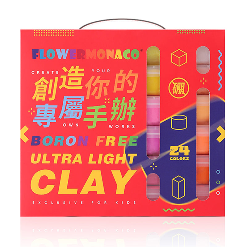 FLOWER MONACO BORON-FREE ULTRA LIGHT CLAY (moq 6)