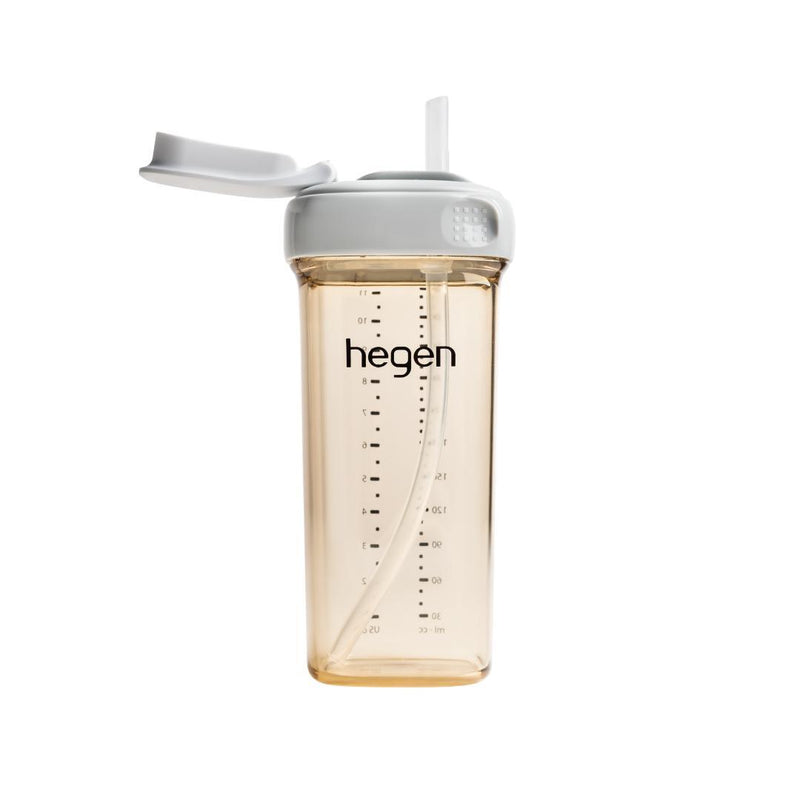 HEGEN PCTO 330ML/11OZ STRAW CUP GREY (moq 6)