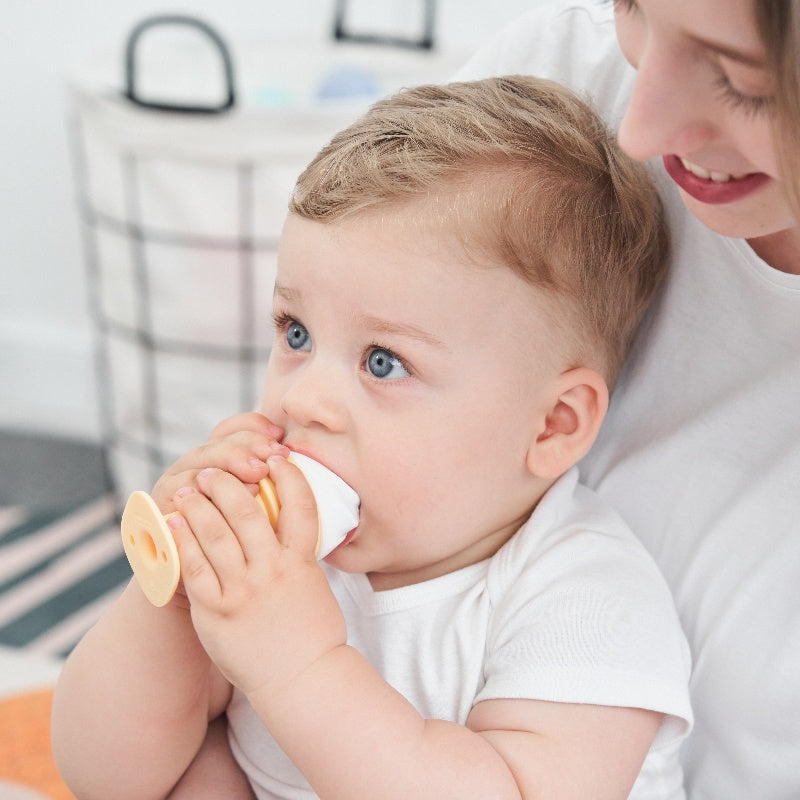 SMILY MIA & DOMMY ICE CREAM FREEZABLE TEETHER (moq 6)