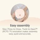 KIT DE TIRE-LAIT MANUEL HEGEN PCTO™ SOFTSQROUND™ (moq 6)