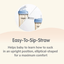 HEGEN PCTO 330ML/11OZ TASSE À PAILLE ROSE (moq 6)