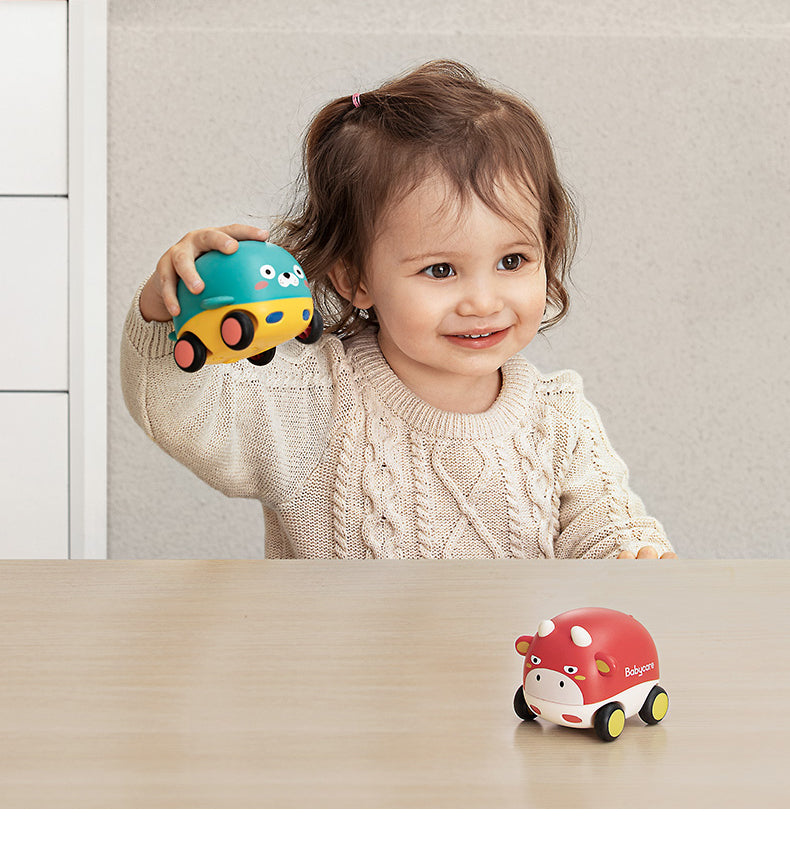 BC BABYCARE JOUET DE VOITURE DE RALLYE MUSIQUE ET LUMIÈRE 2 ENSEMBLE