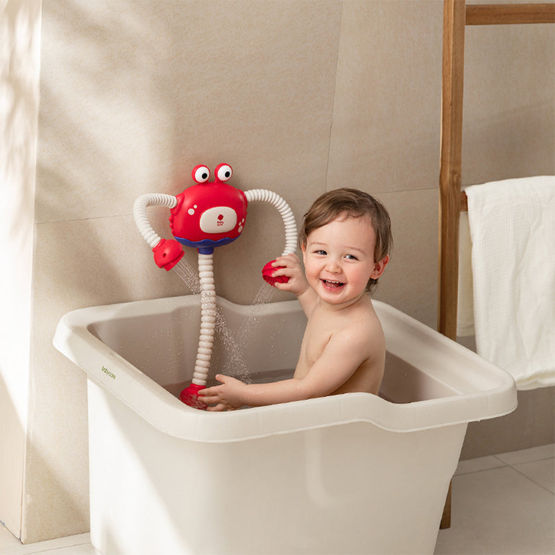 BC BABYCARE ELECTRIC SHOWER WATER TOY CRAB