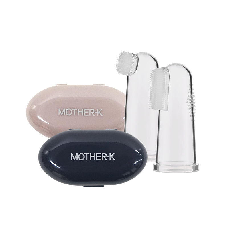 MOTHER-K FINGER TOOTHBRUSH 2 SET (moq 10)