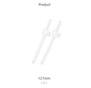 EDISON SILICONE PAILLE COUPE PAILLE DE REMPLACEMENT 2 JEU 127mm (moq 10)