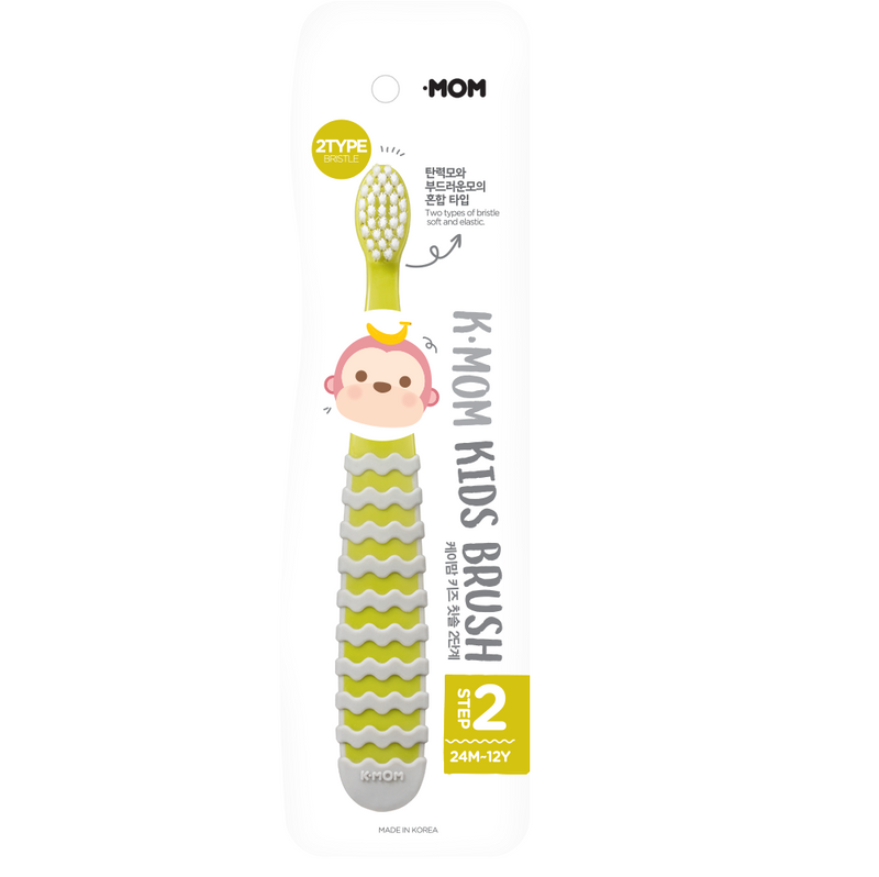 BROSSE À DENTS K-MOM KIDS ÉTAPE 2 (moq 15)