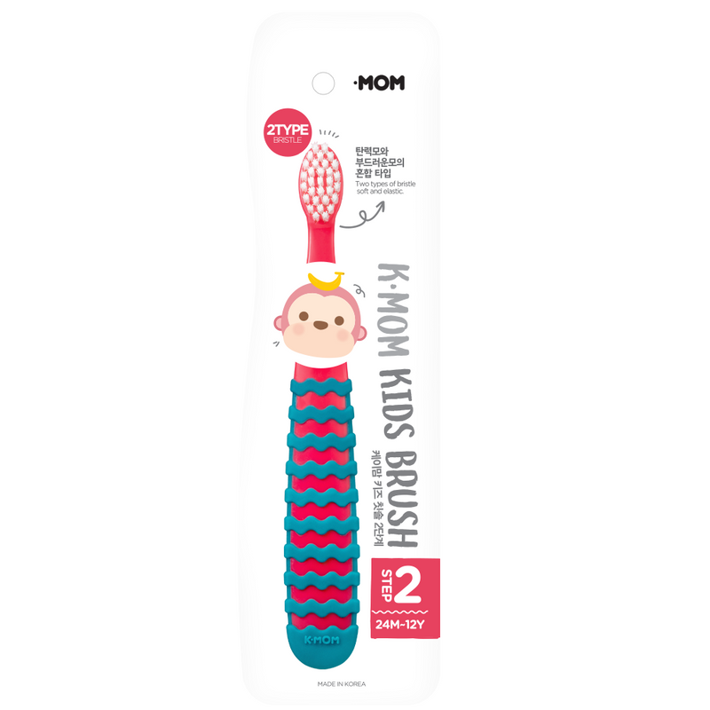 BROSSE À DENTS K-MOM KIDS ÉTAPE 2 (moq 15)