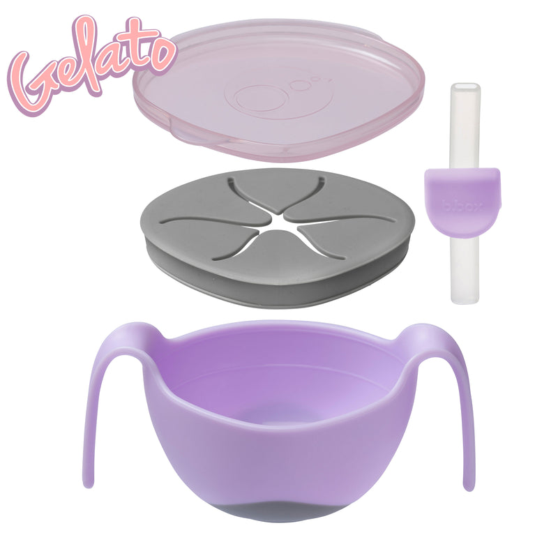 B.BOX GELATO BOWL &amp; PAILLE (moq 6)