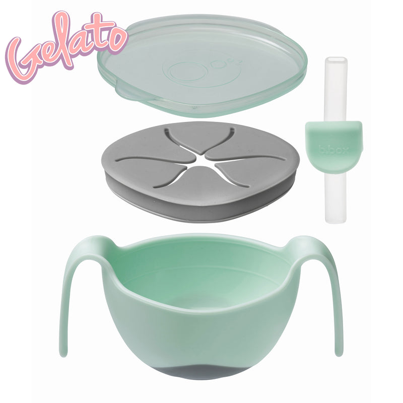 B.BOX GELATO BOWL &amp; PAILLE (moq 6)