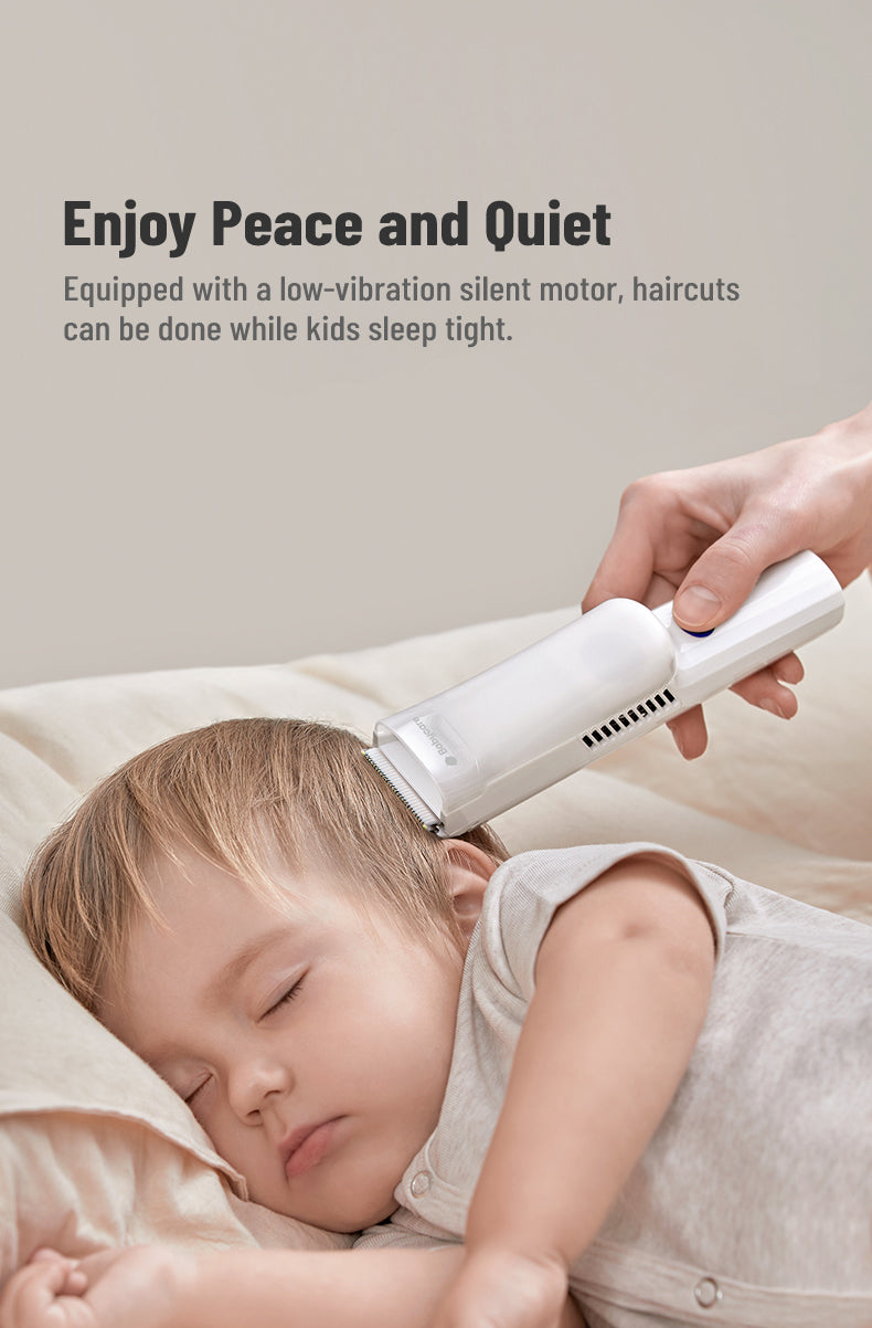 BC BABYCARE VACUUM BABY HAIR CLIPPER