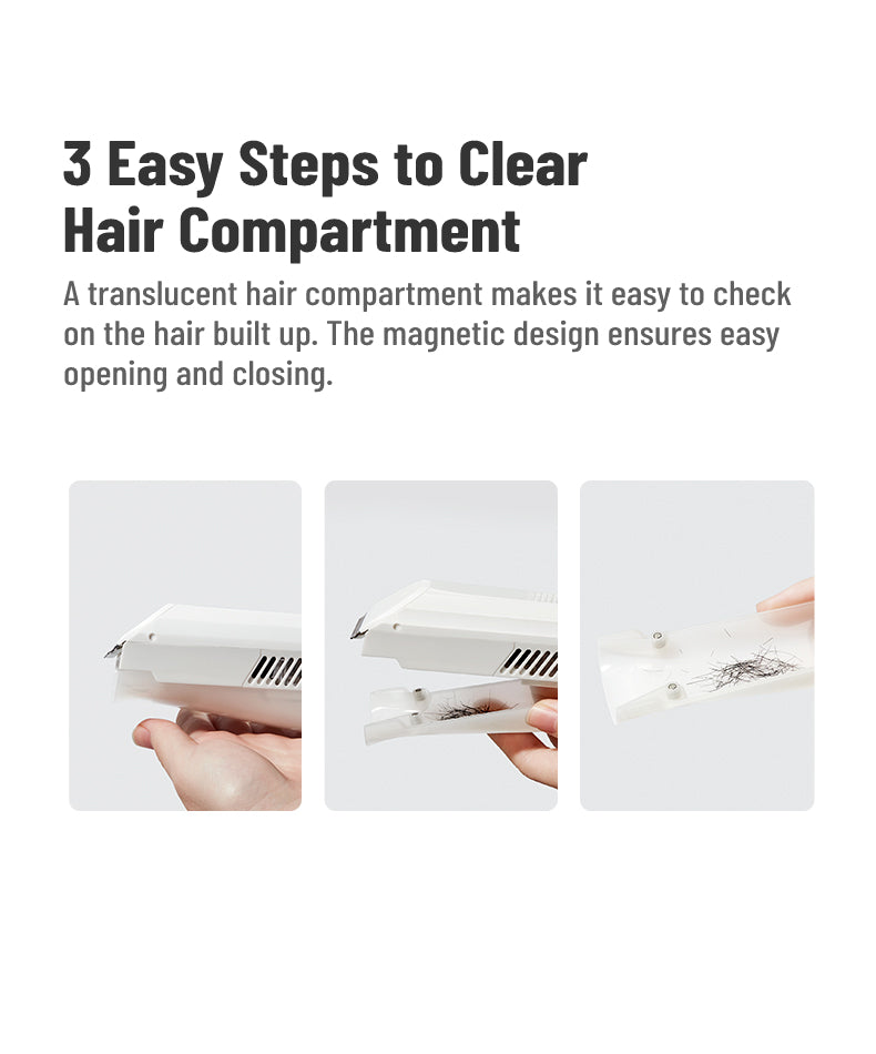 BC BABYCARE VACUUM BABY HAIR CLIPPER