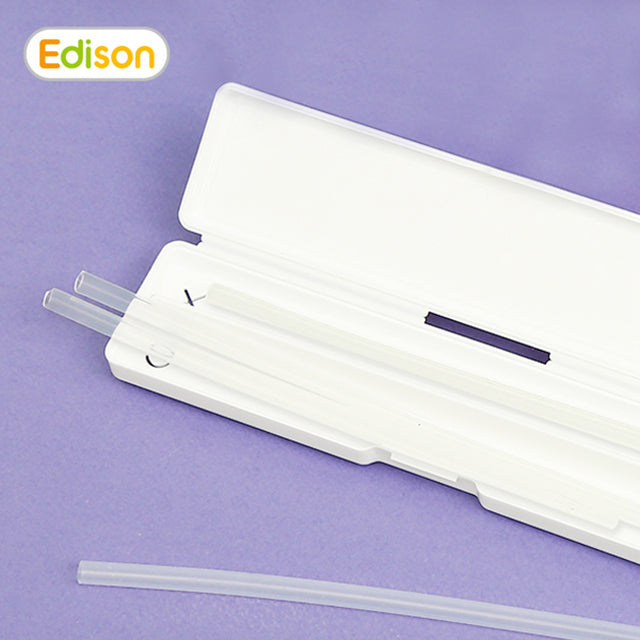 EDISON SILICONE STRAW CASE SET (moq 12)