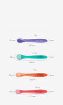 ENSEMBLE DE CUILLÈRES EN SILICONE BC BABYCARE 2PCS