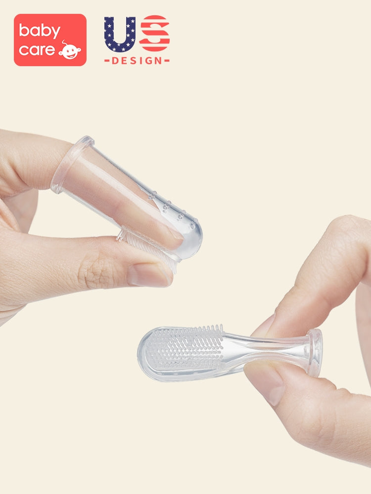 BC BABYCARE SILICONE FINGER BRUSH