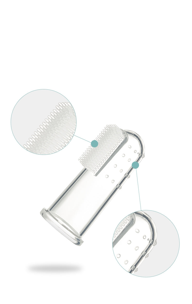 BROSSE À DOIGTS EN SILICONE BC BABYCARE