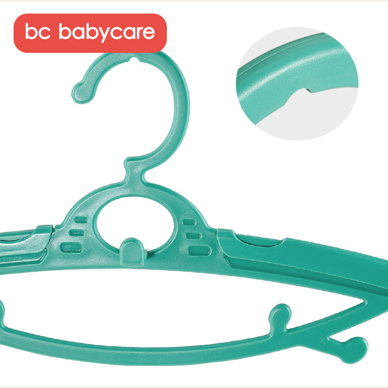 BC BABYCARE BABY STACKABLE ADJUSTABLE HANGER 10PCS