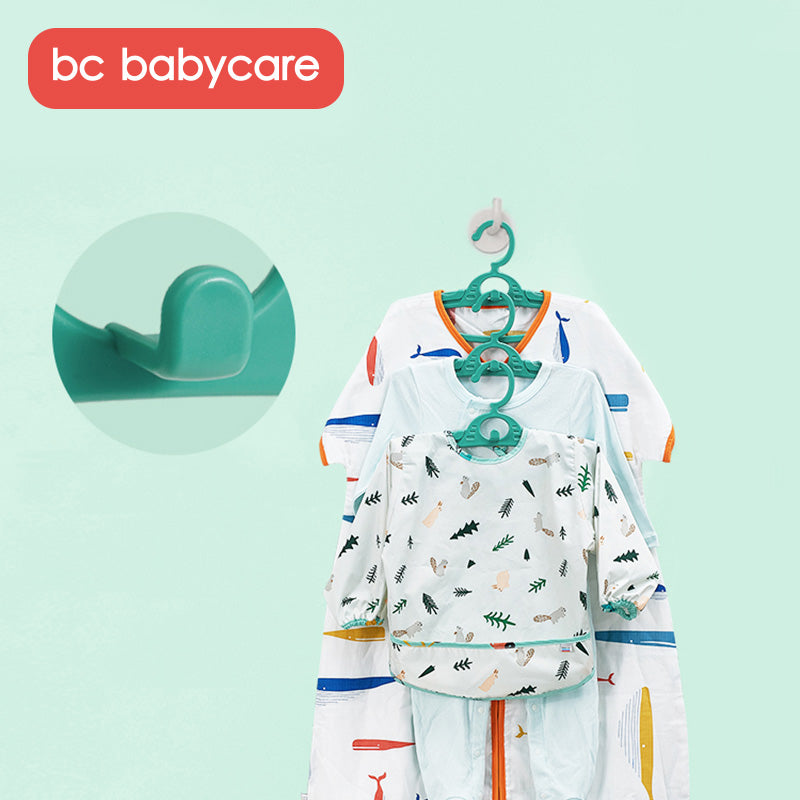BC BABYCARE BABY STACKABLE ADJUSTABLE HANGER 10PCS