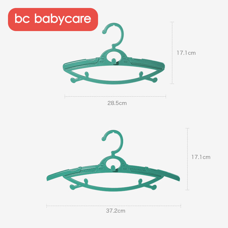 BC BABYCARE BABY STACKABLE ADJUSTABLE HANGER 10PCS