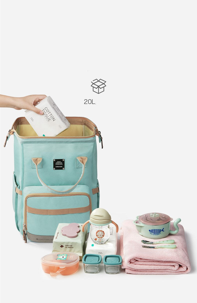 BC BABYCARE WATERPROOF DIAPER BAG PLUS