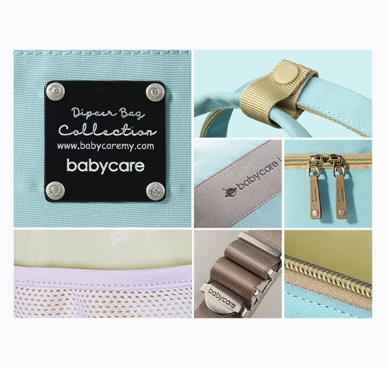 BC BABYCARE WATERPROOF DIAPER BAG PLUS