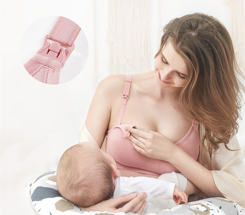 BC BABYCARE MATERNITY BREATHABLE NURSING BRA - PINK