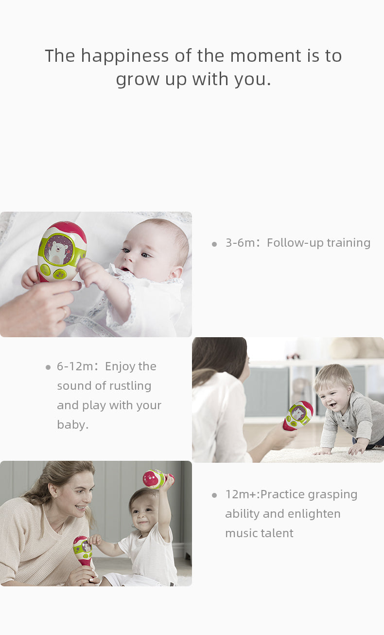 ENSEMBLE DE MARACAS DE SOINS POUR BÉBÉS BC