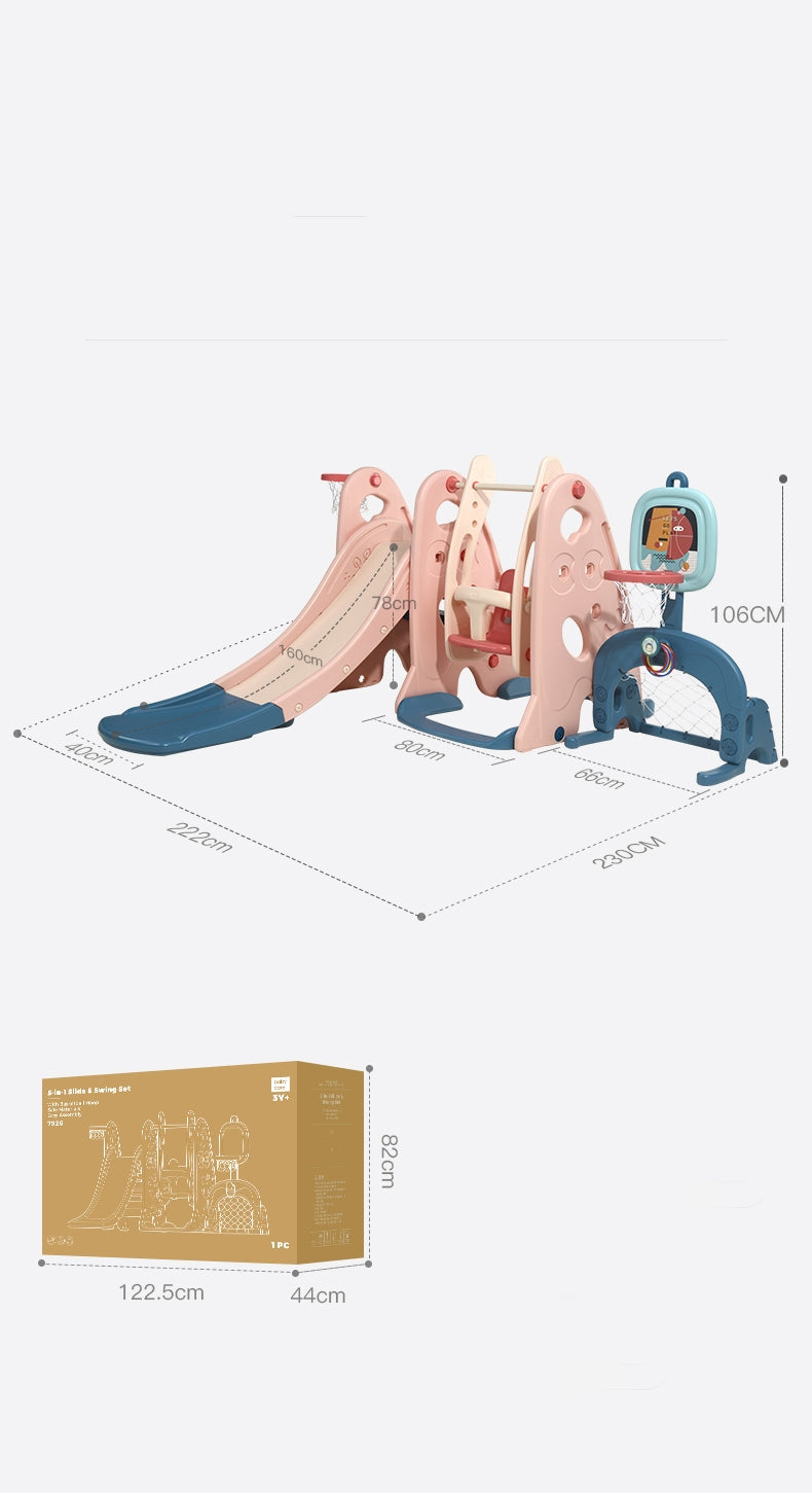 BC BABYCARE FIVE-IN-ONE SLIDE