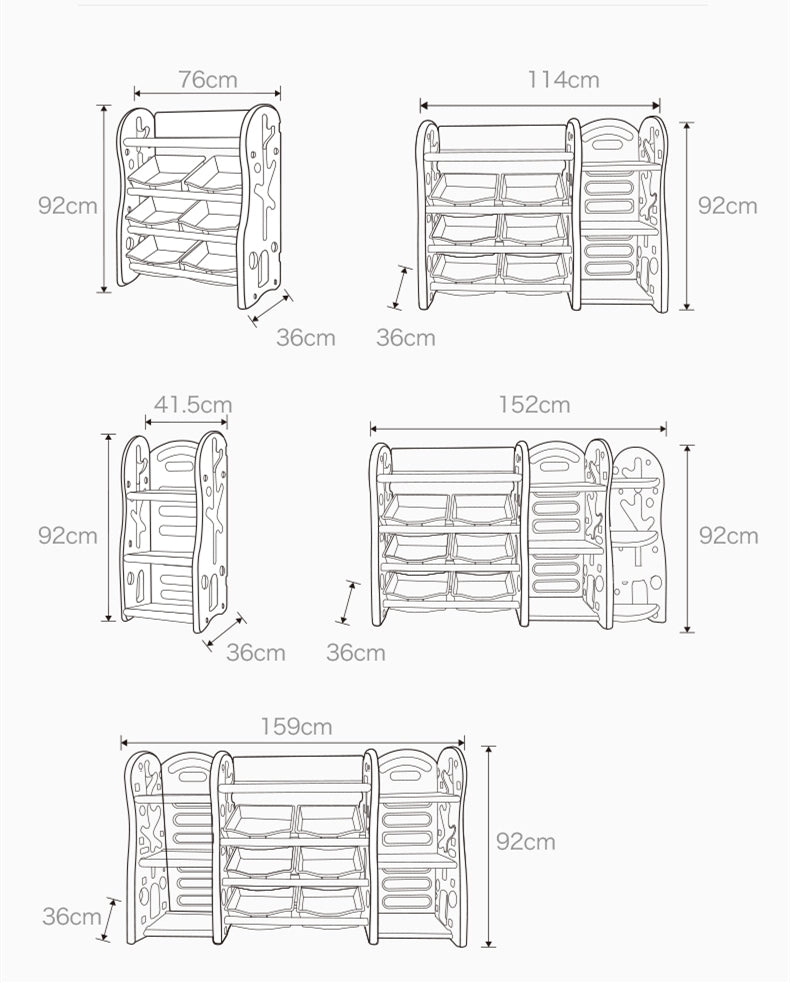 BC BABYCARE TOY STORAGE