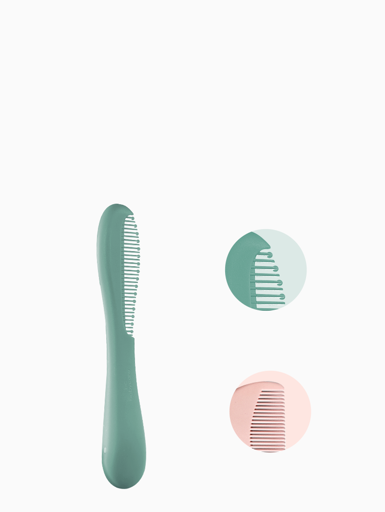 BC BABYCARE BABY COMB & BRUSH SET