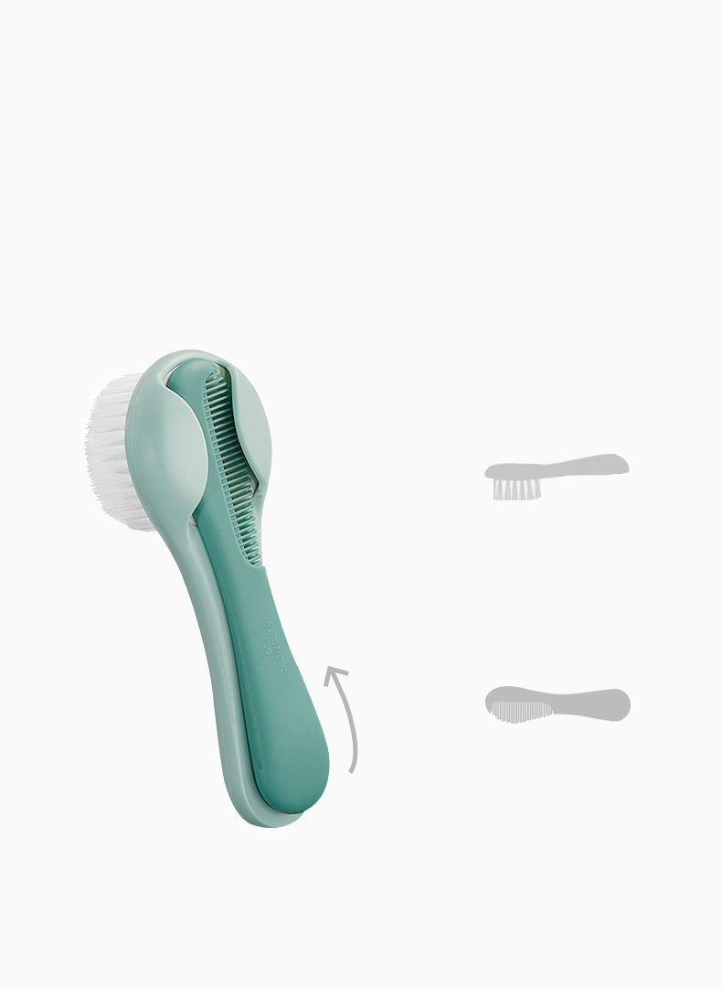 ENSEMBLE PEIGNE ET BROSSE POUR BÉBÉ BC BABYCARE