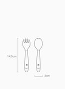 ENSEMBLE DE CUILLÈRES ET FOURCHETTES PLIABLES BC BABYCARE