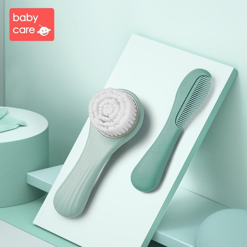 BC BABYCARE BABY COMB & BRUSH SET