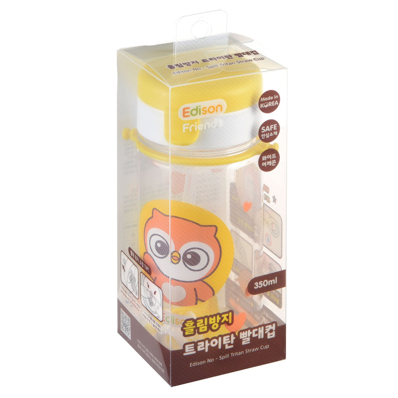 TASSE EN PAILLE TRITAN CONFORTABLE EDISON FRIENDS (moq 6)