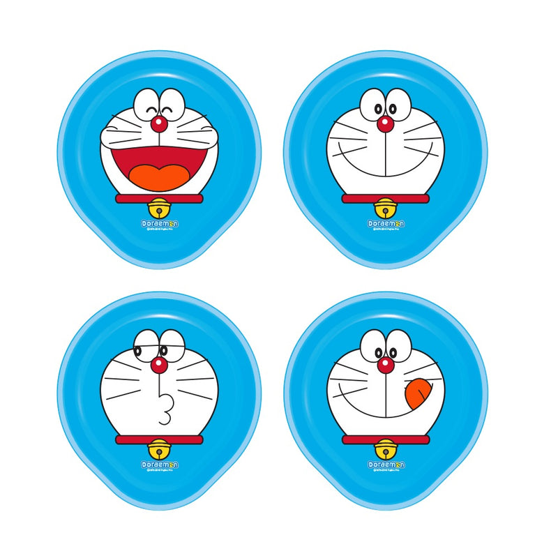 EDISON DORAEMON 4 PIECES PLATE SET (moq 6)