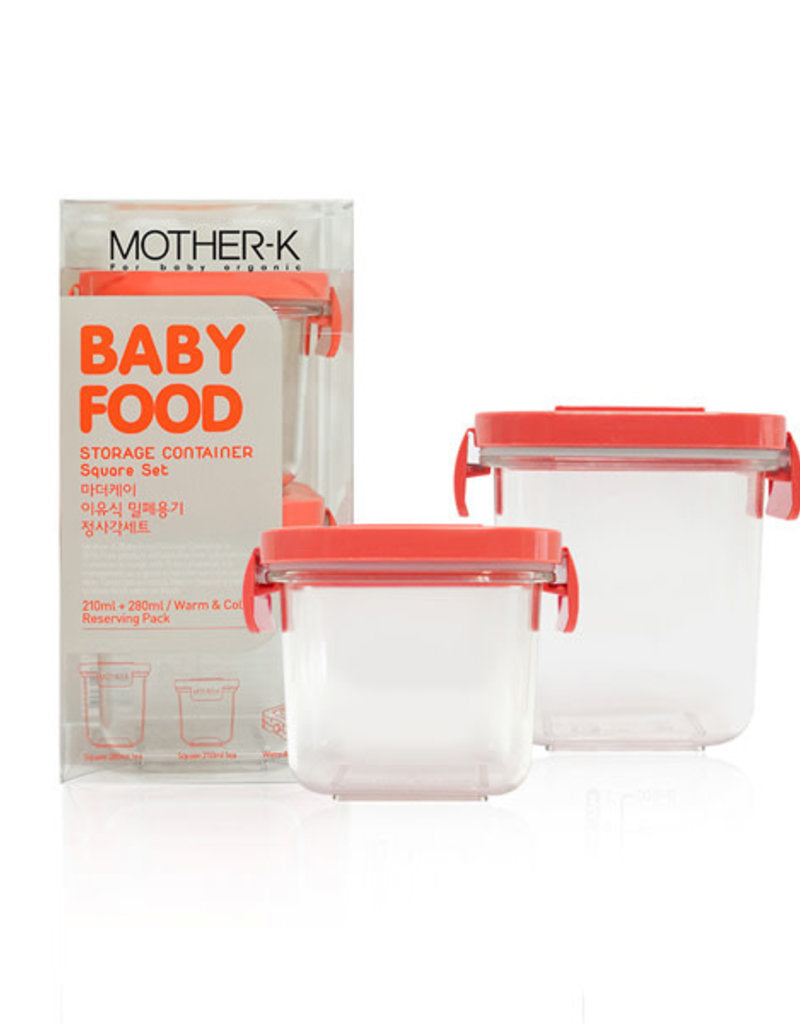 MOTHER-K BABY FOOD STORAGE CONTAINER (moq 10)