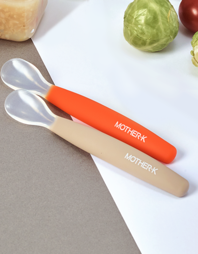 MOTHER-K SILICONE BABY SPOON SET (moq 6)
