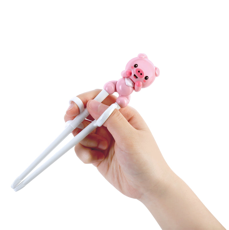 EDISON CHOPSTICKS RIGHT-HANDED PIGGY (moq 12)