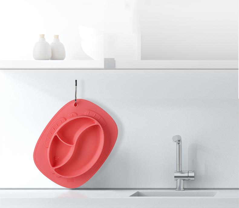 PLAQUE ANTIDÉRAPANTE EN SILICONE BC BABYCARE - CRABE