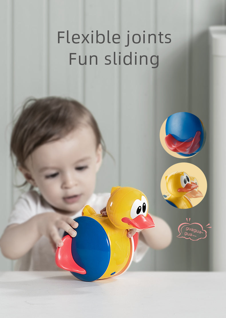 BC BABYCARE ROLY-POLY TOY DUCK