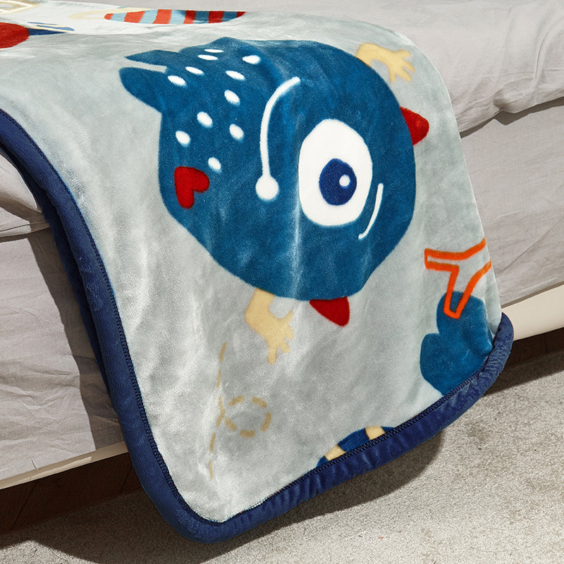 BC BABYCARE COZY DUAL LAYER BLANKET BEASTS