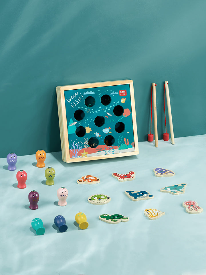 ENSEMBLE DE JEU DE PÊCHE EN BOIS BC BABYCARE