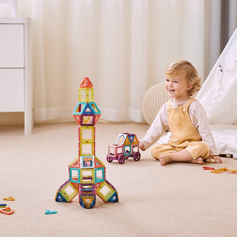 BC BABYCARE MAGNETIC BUILDING BLOCKS SET