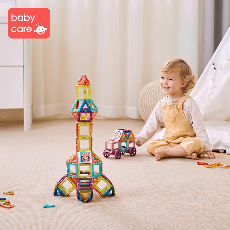 BC BABYCARE MAGNETIC BUILDING BLOCKS SET