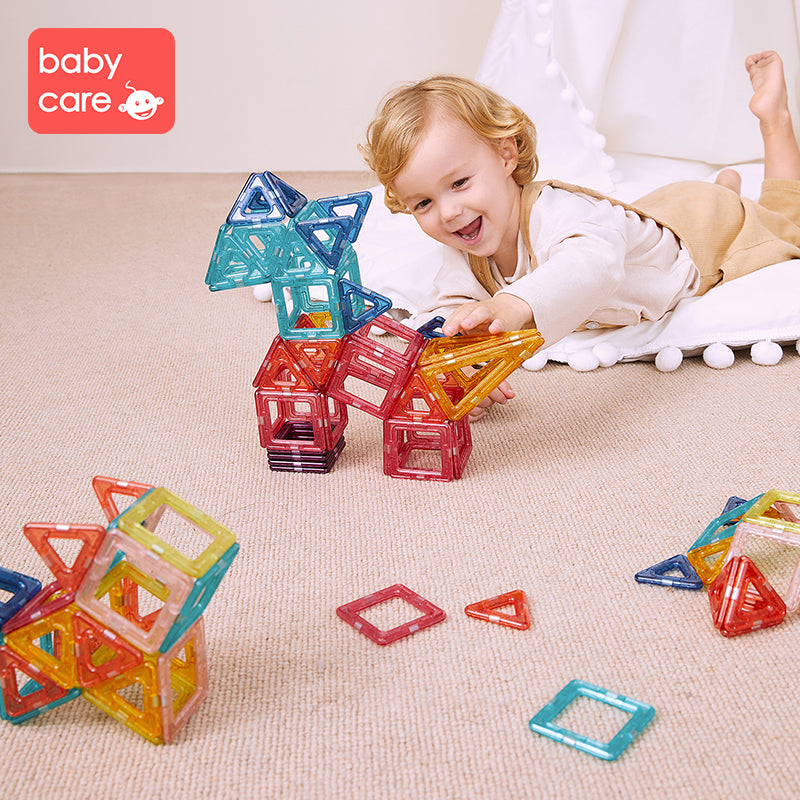 ENSEMBLE DE BLOCS DE CONSTRUCTION MAGNÉTIQUES BC BABYCARE